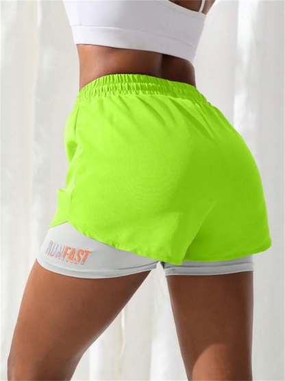 Women's 2 in 1 RunFast Shorts