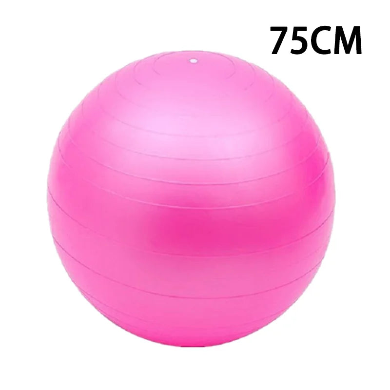 Übungs-Yogaball, Yoga-Balance, Stabilität, Schweizer Ball, Unterstützung bis zu 200 lbs, geeignet für Büro, Zuhause, Arbeit, Fitnessstudio