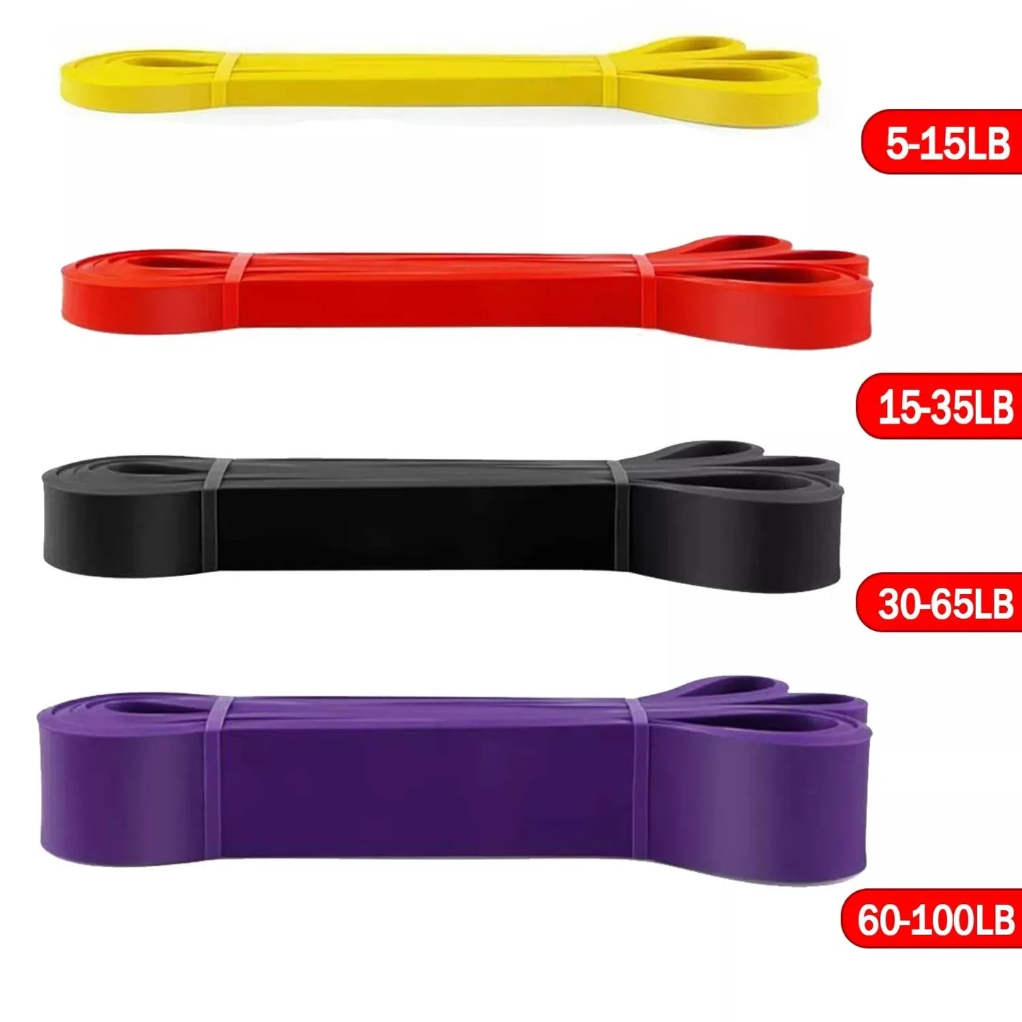 5~120lbs Resistance Band Set