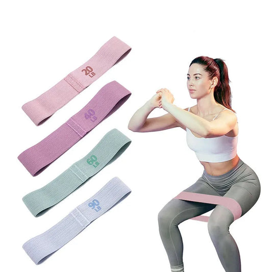 Stoff Elastische Fitness Widerstand Bands Yoga Pilates Hip Circle Gym Training Workout Ausrüstung