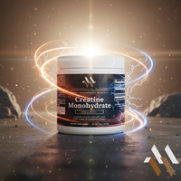 Unflavored Pure Creatine Monohydrate Powder in a 250g container by mywellness.health