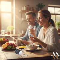 Green plant-based multivitamin bottle with clean label, allergen-free and antioxidant blend from mywellness.health