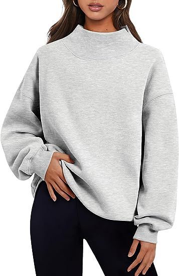 White solid color pullover sweatshirt by Alabaster, perfect for casual layering and everyday comfort.