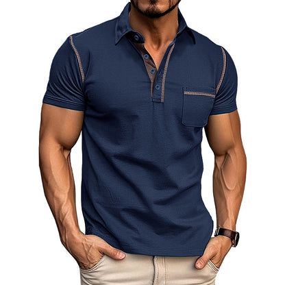 Summer Slim-Fit Polo Shirt – Quick-Dry Casual Style for Men