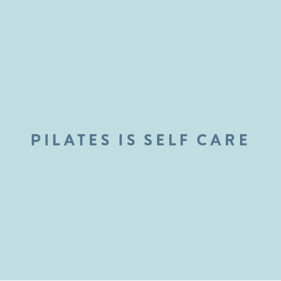 Light blue cotton tee from Ivy + Cloth's Pilates Is Self Care Collection, perfect for cozy athleisure and fitness.