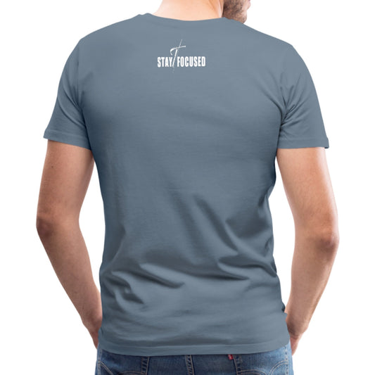 Herren T-Shirt - Bleiben Sie konzentriert, motivierende Inspiration